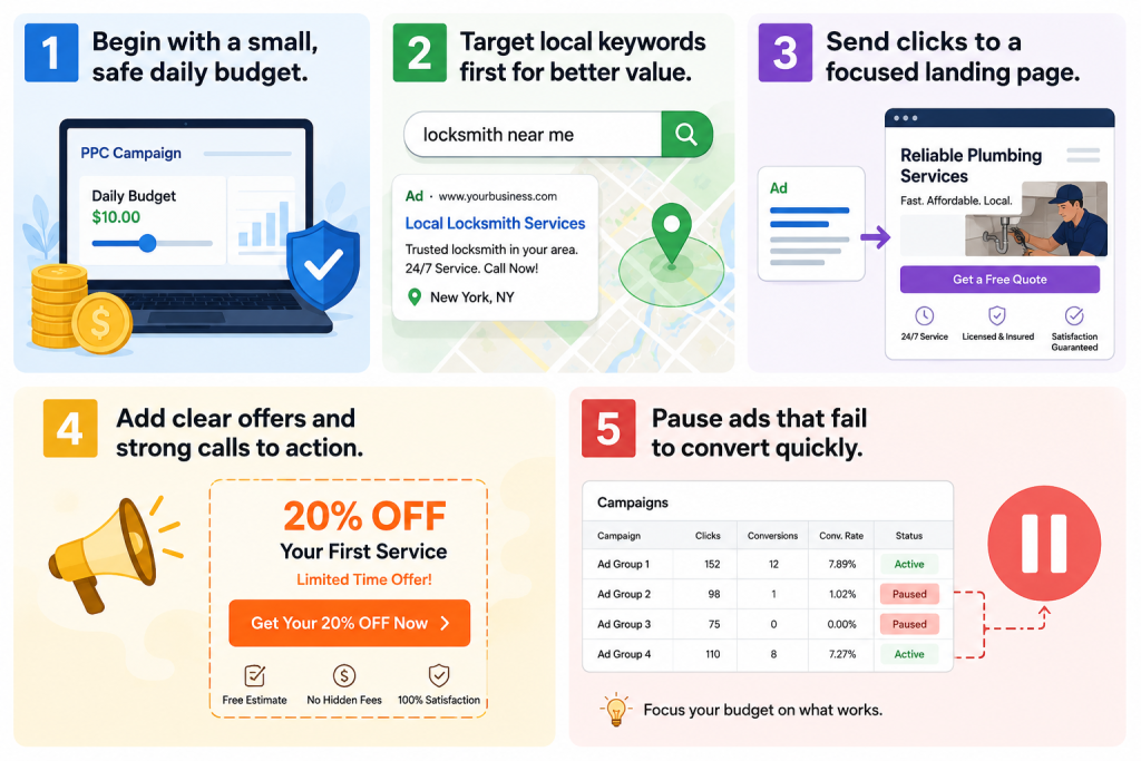 PPC advertising tips in the best digital marketing strategies for small businesses