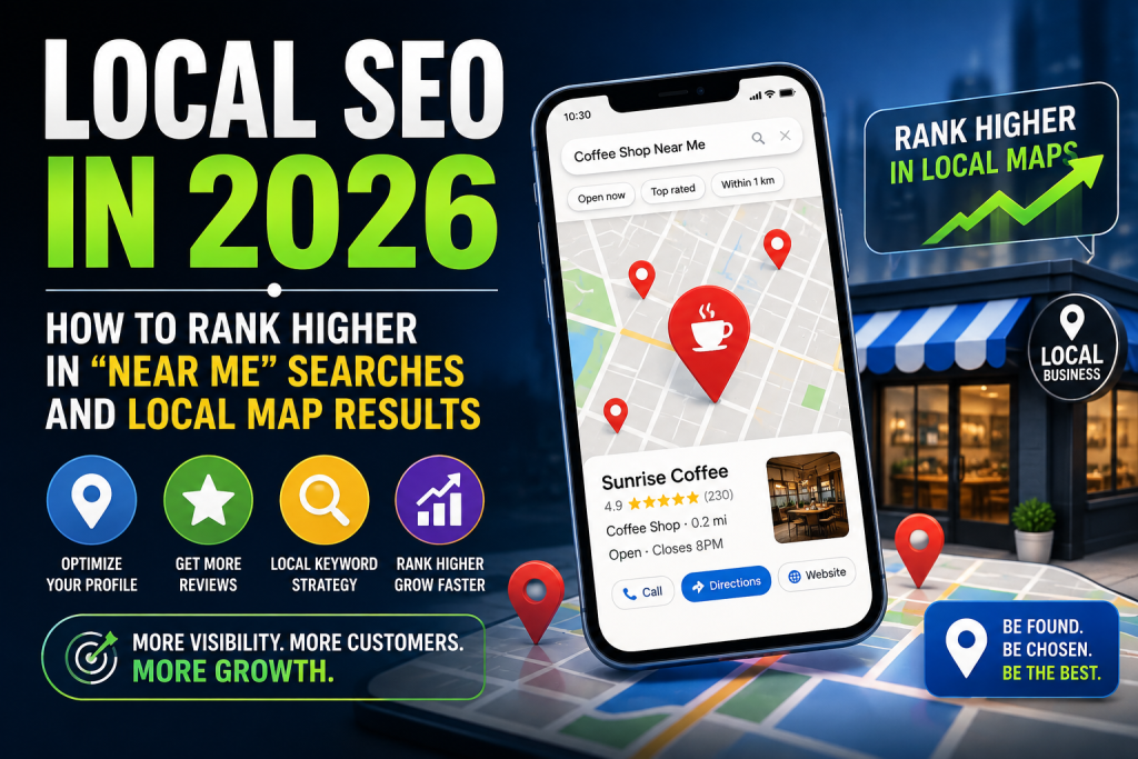 Local SEO 2026: Rank Higher in “Near Me” Searches & Maps